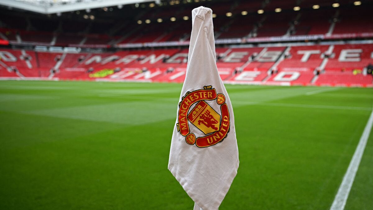 Manchester United corner flag