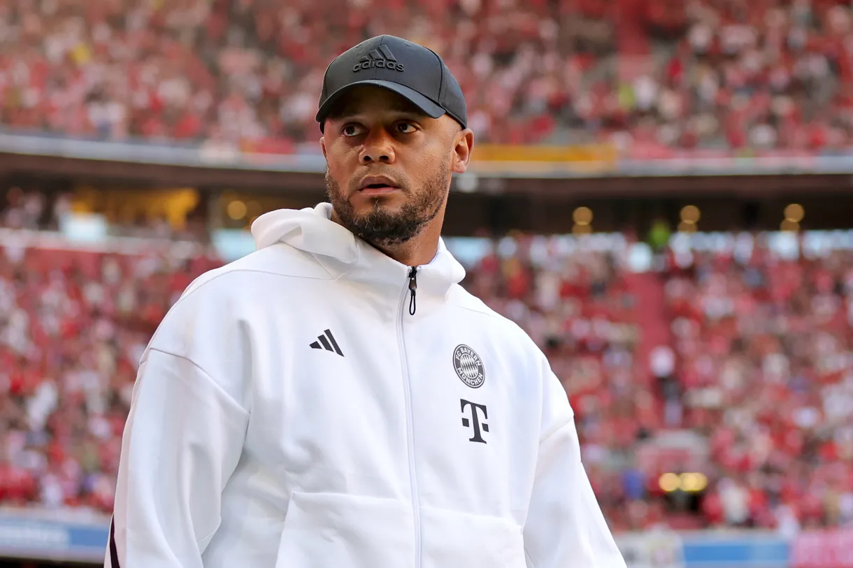 Bayern Munich manager Vincent Kompany...