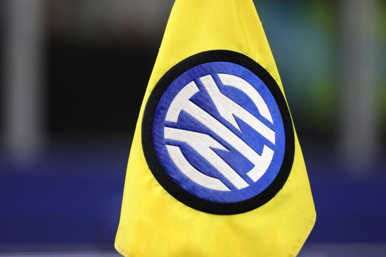 Inter Milan flag...