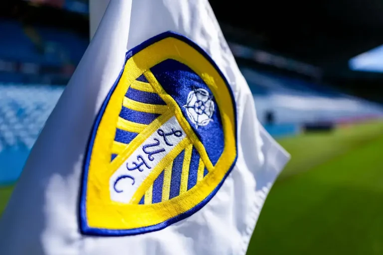 Leeds United corner flag...