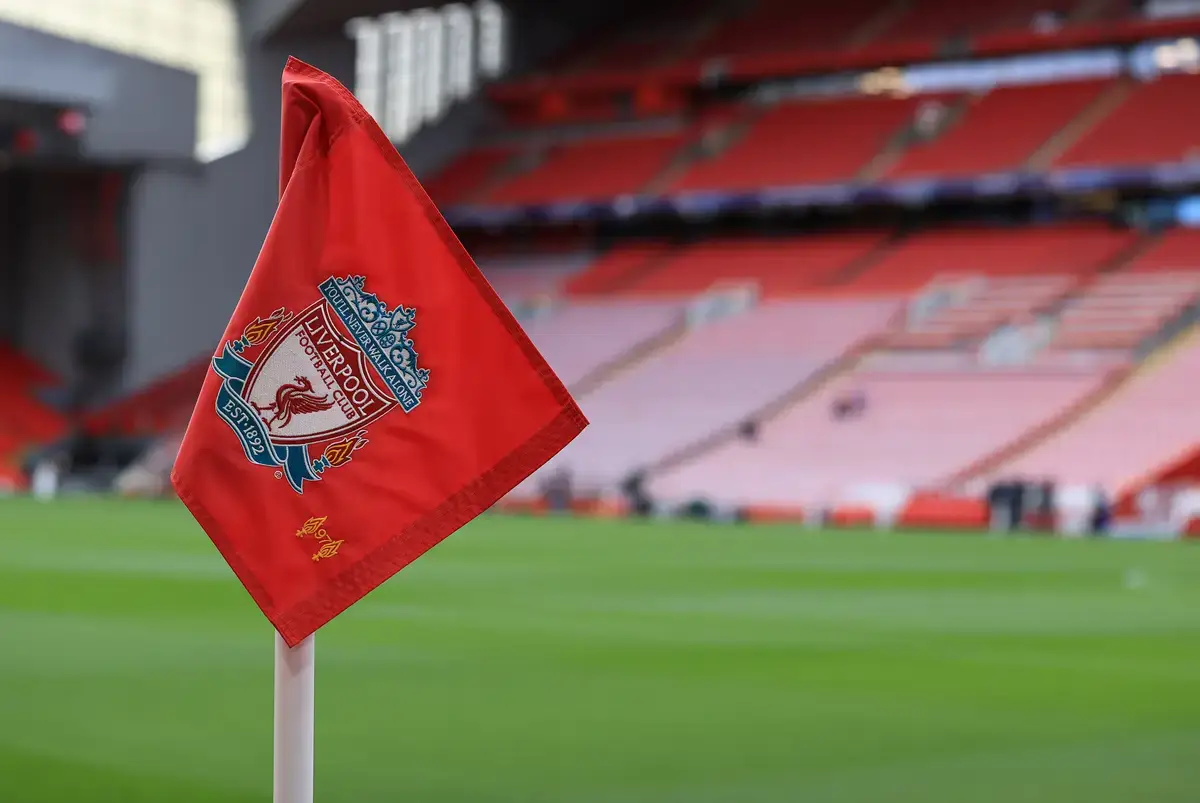 Liverpool corner flag...