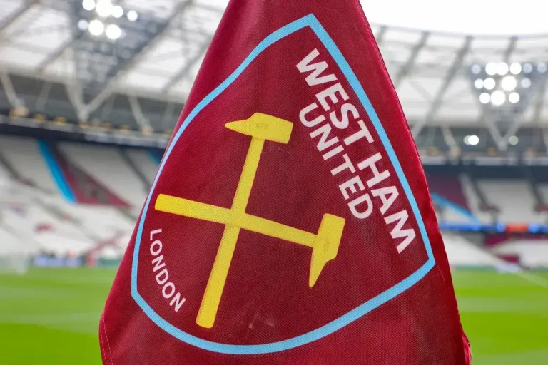 West Ham United corner flag...