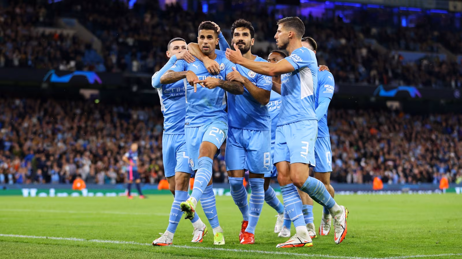 Manchester City players