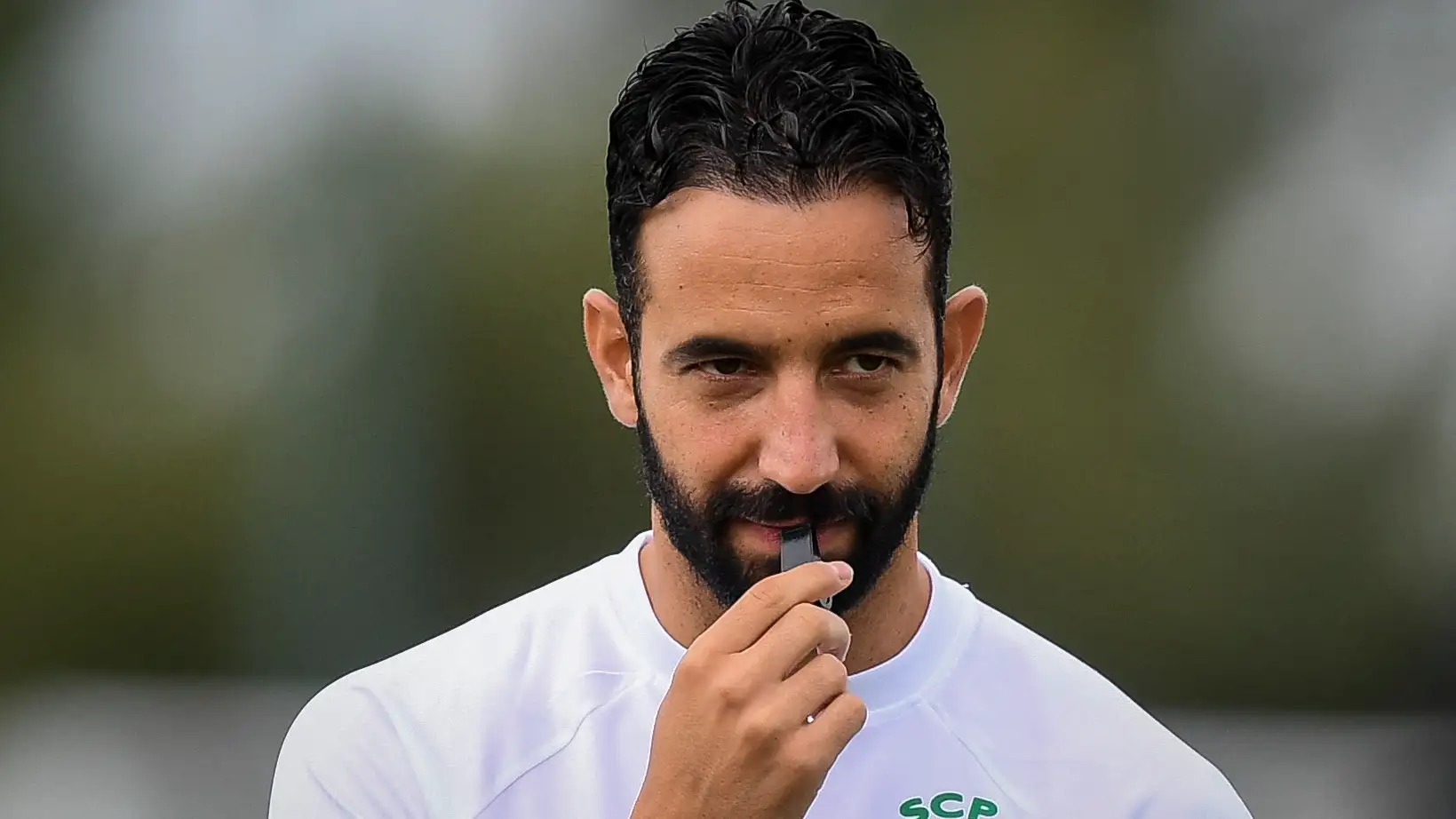 A picture of Manchester United manager Ruben Amorim.