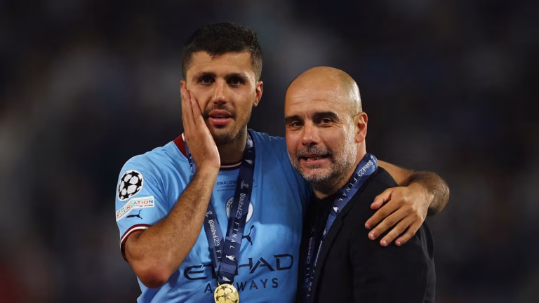 Rodri, Pep Guardiola