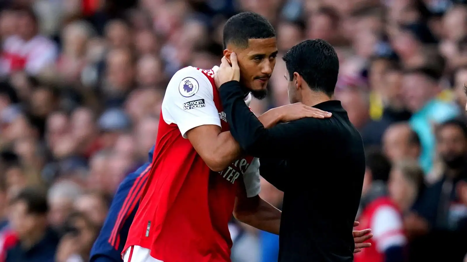 William Saliba, Mikel Arteta