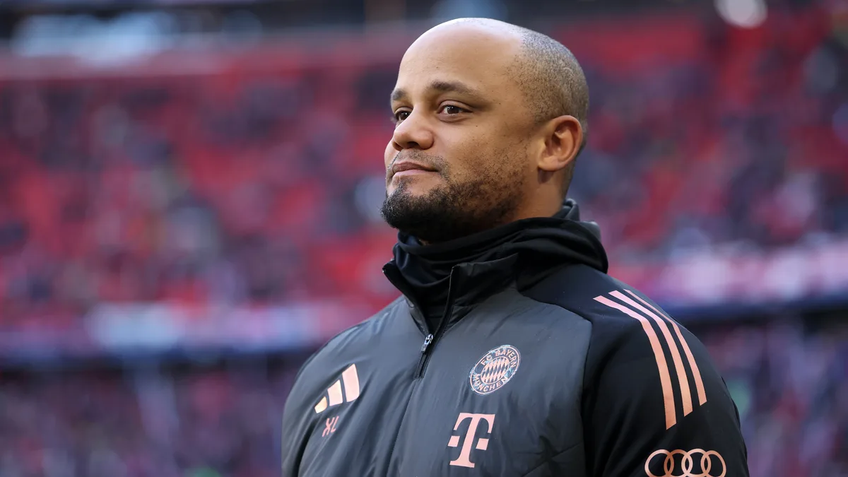 An image of Bayern Munich manager Vincent Company