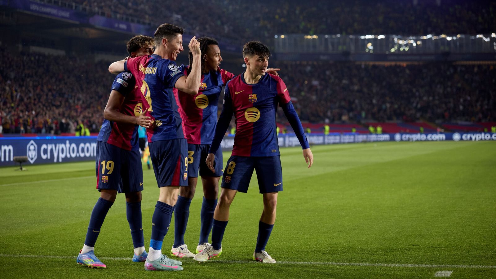 Barcelona players