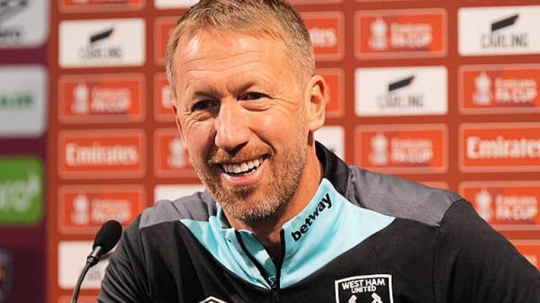 A picture of West Ham United manager Graham Potter.