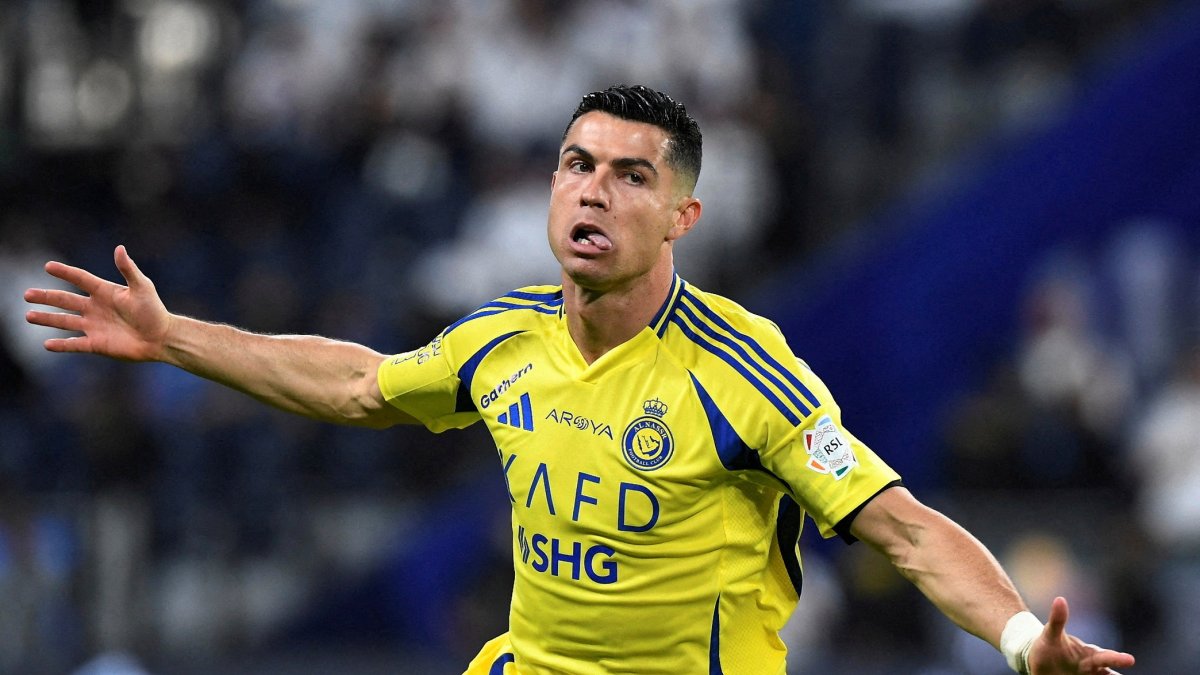 A picture of Al-Nassr forward Cristiano Ronaldo.