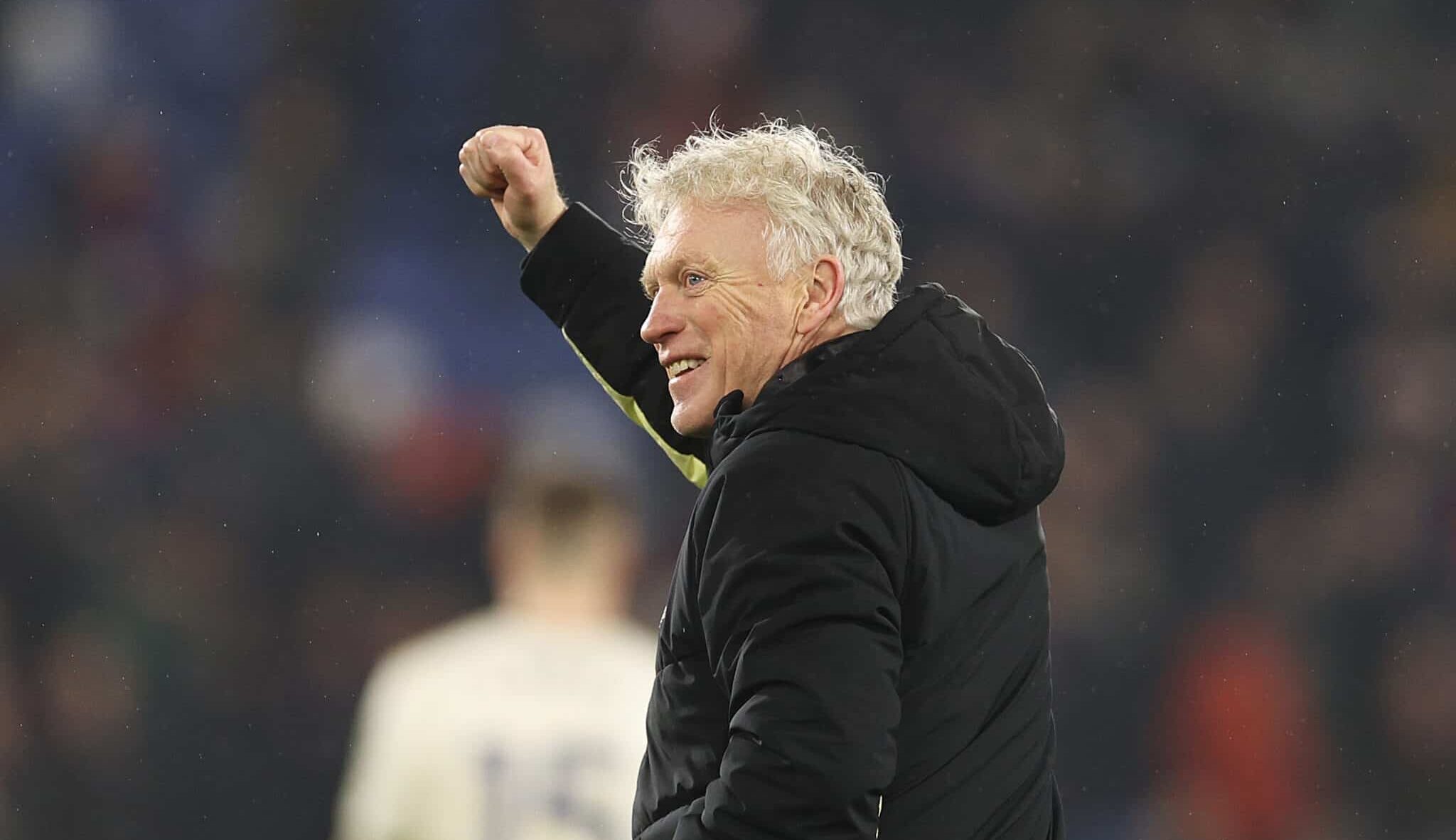 An image of Everton manager David Moyes