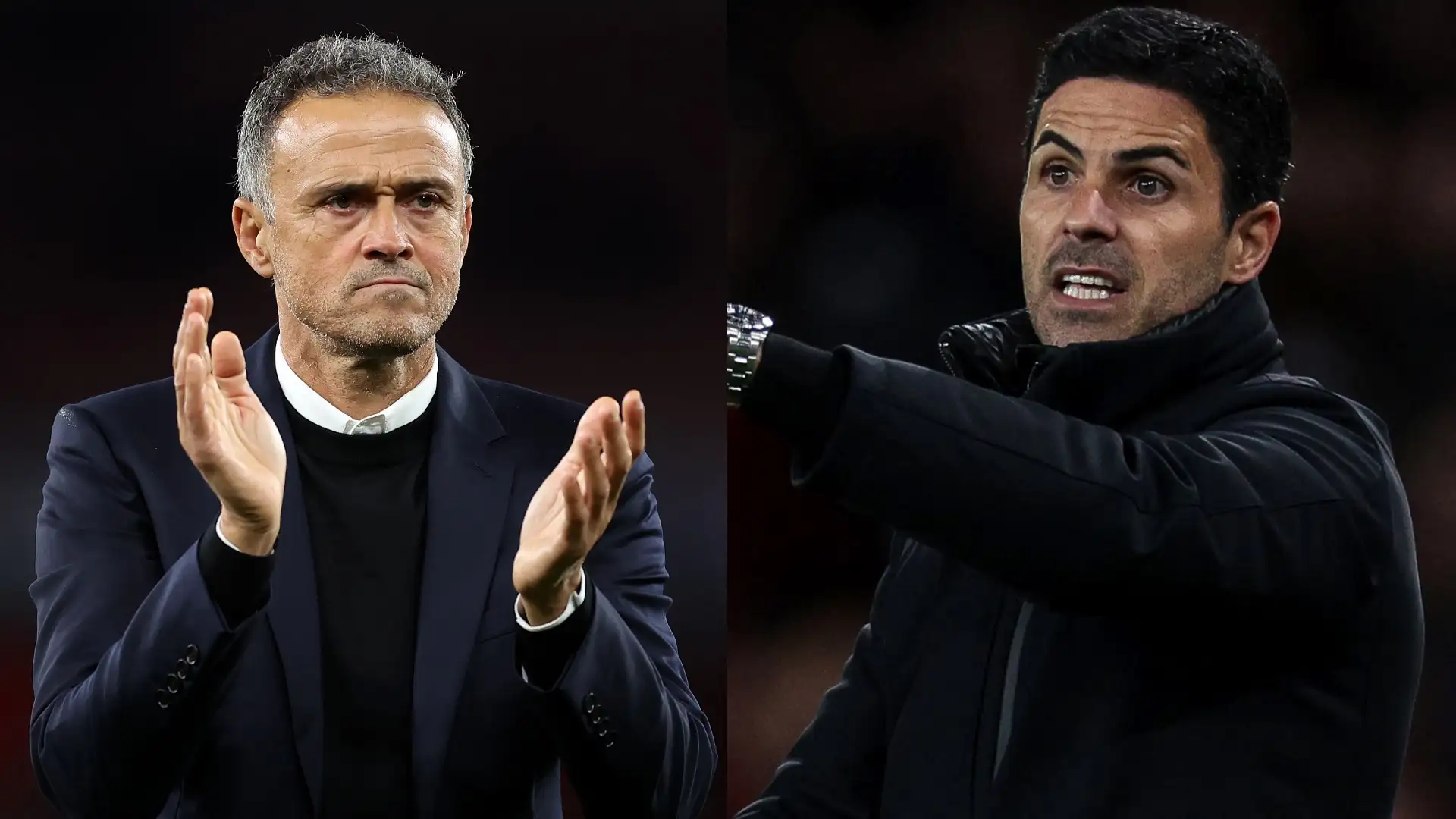 Mikel Arteta, Luis Enrique