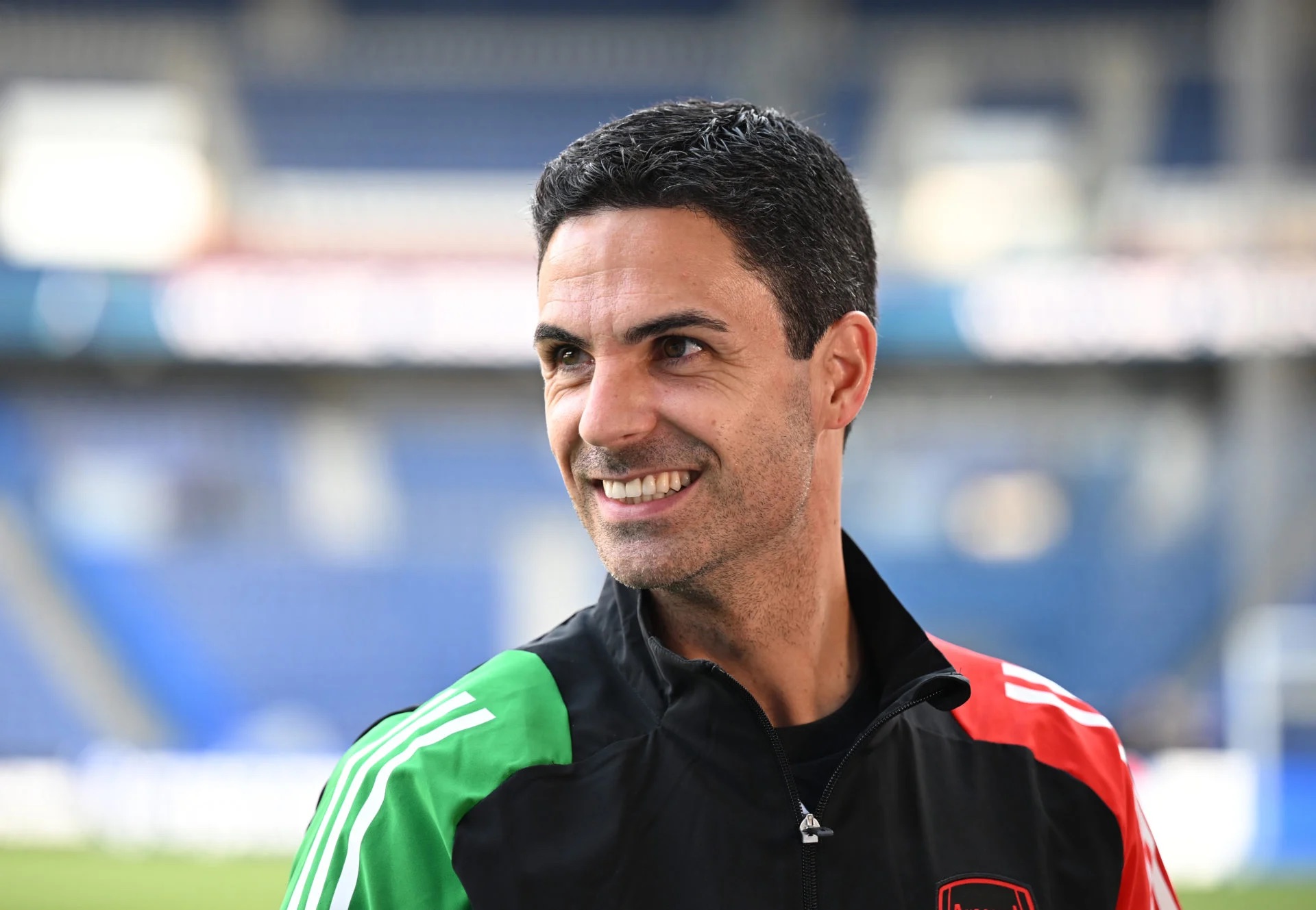 A picture of Arsenal manager Mikel Arteta.