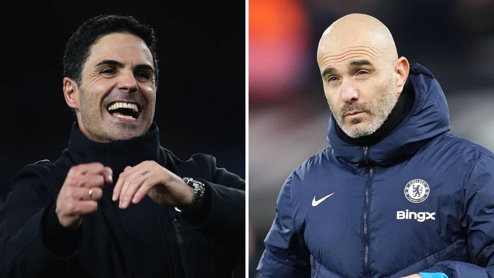 Mikel Arteta, Enzo Maresca
