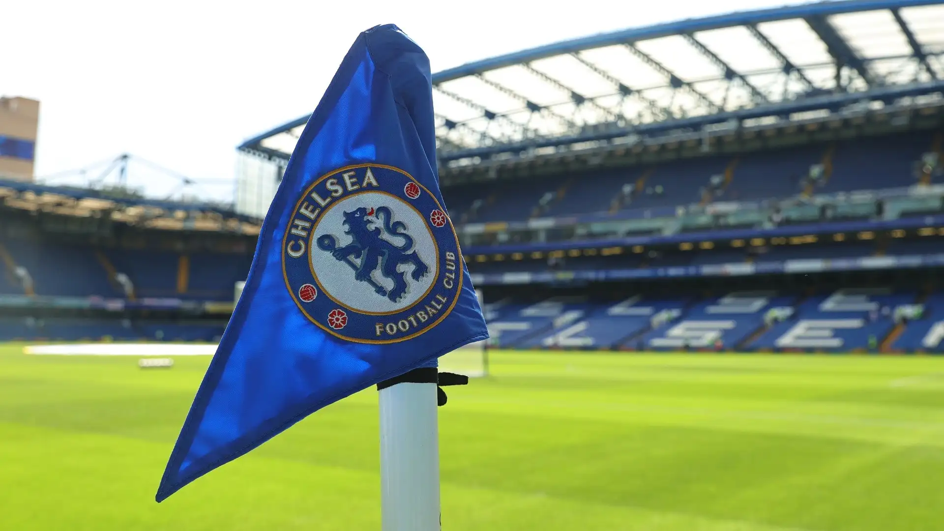 Chelsea corner flag...