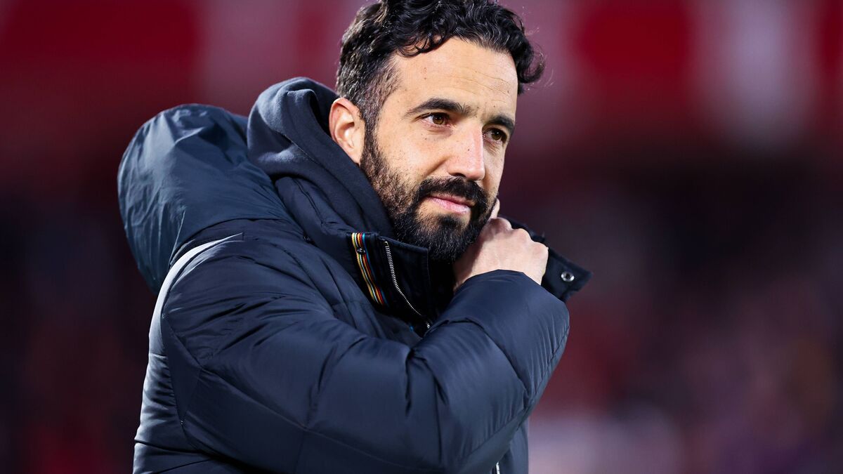 A picture of Manchester United Ruben Amorim.