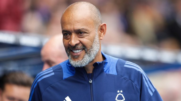 A picture of Nottingham Forest manager Nuno Espírito Santo.
