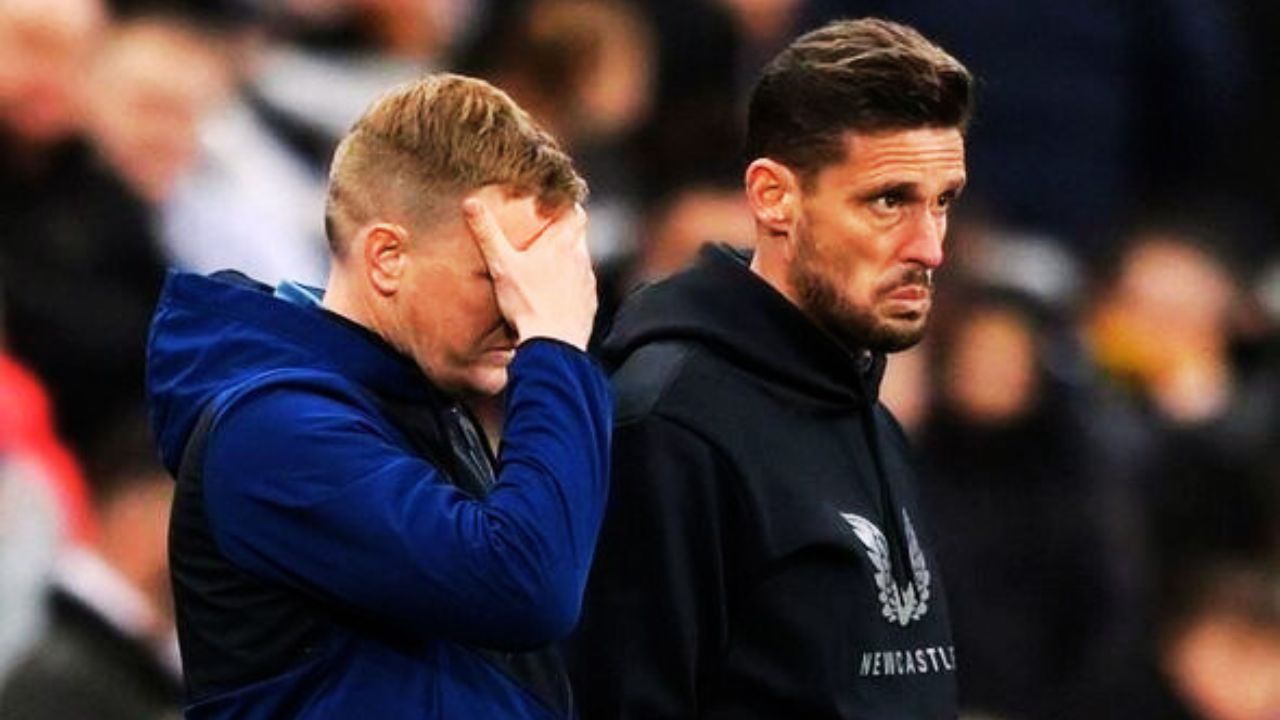 Eddie Howe and Jason Tindall