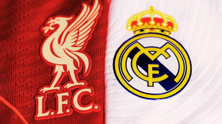 Liverpool, Real Madrid club badges