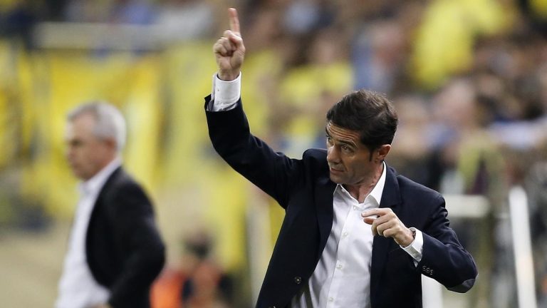 Villarreal manager Marcelino...