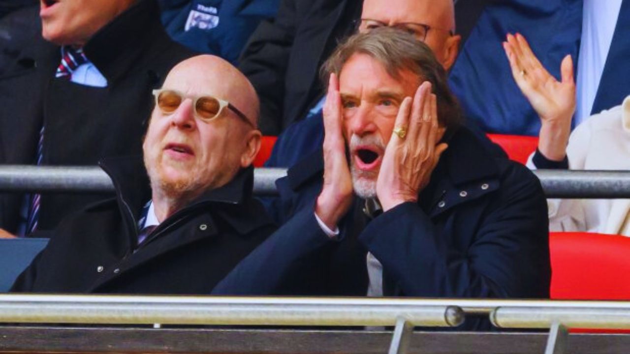 Sir Jim Ratcliffe with Avram Glazer