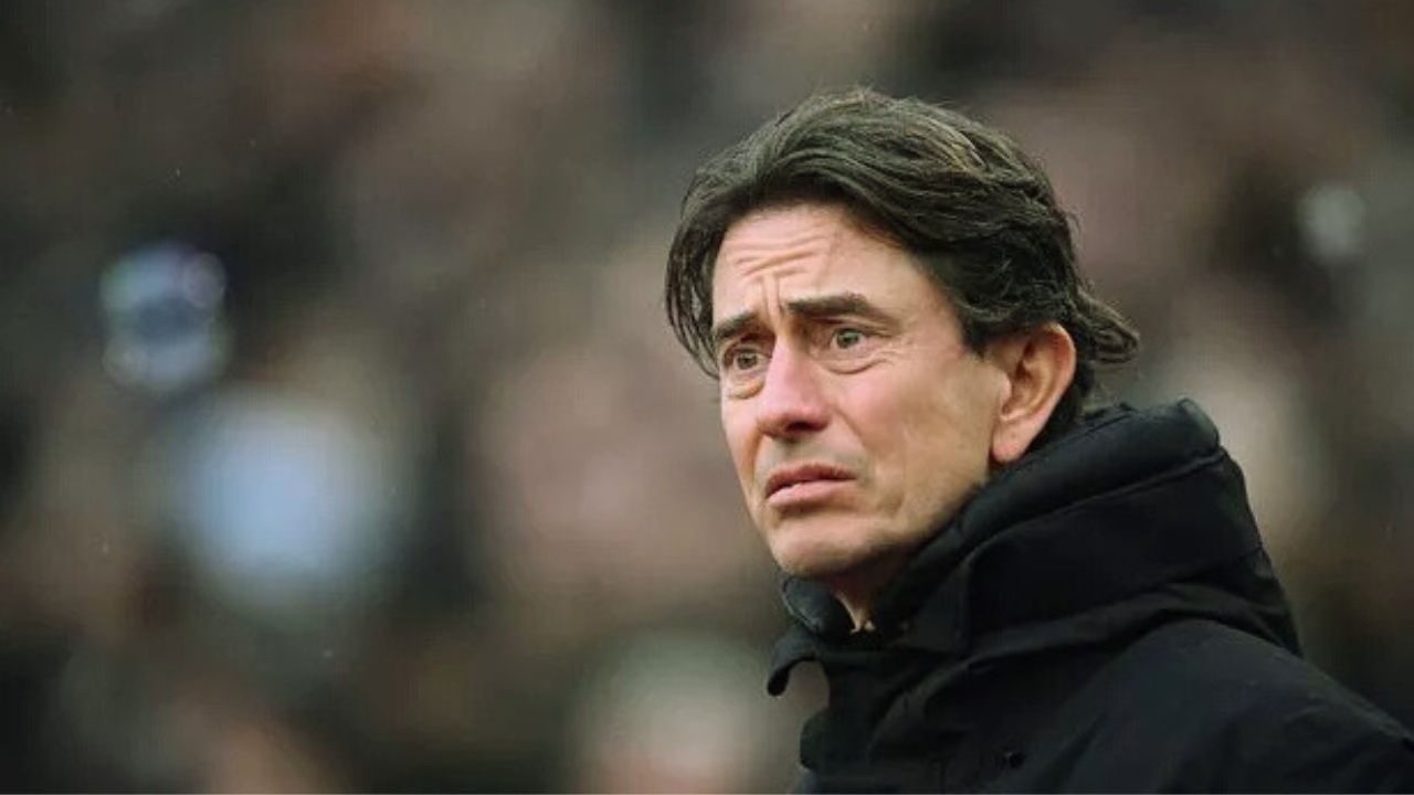 Spurs manager Thomas Frank...