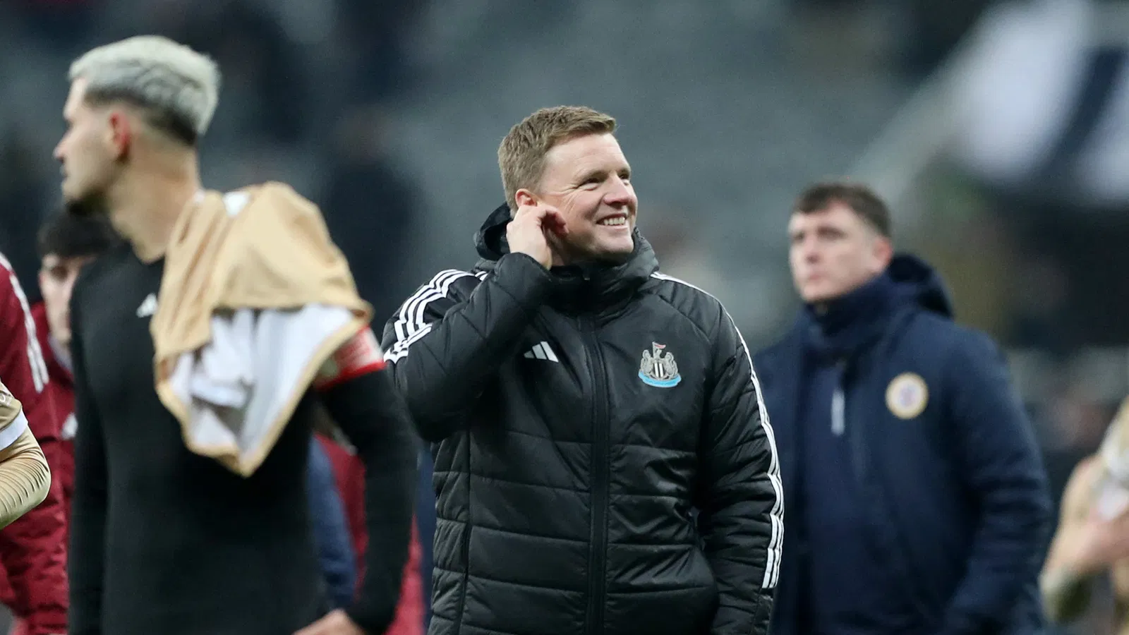 Newcastle United manager Eddie Howe...