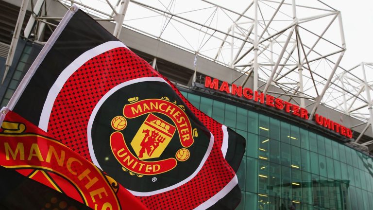 Manchester United flag, Old Trafford