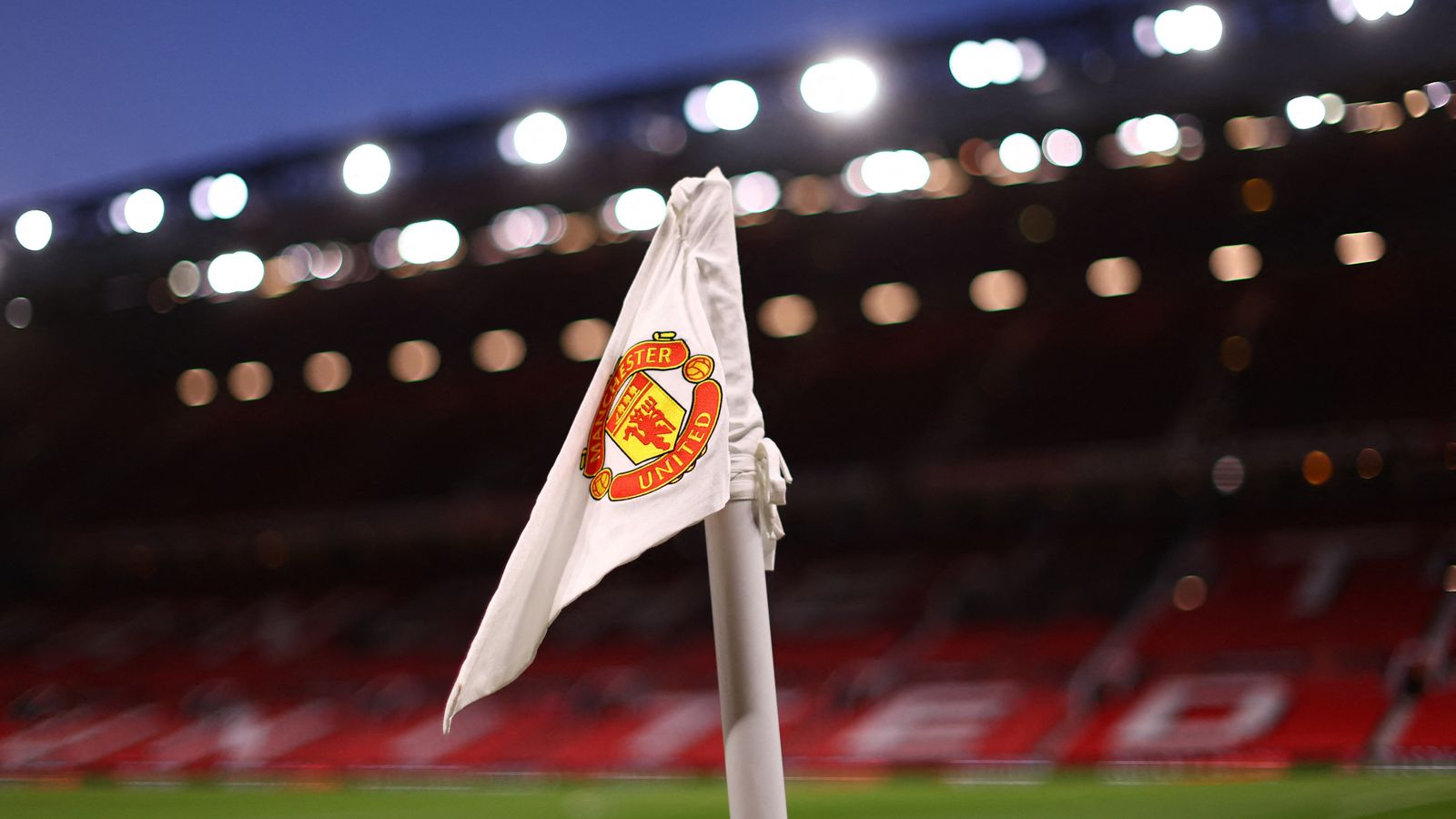 Manchester United flag...