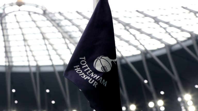 Tottenham Hotspur corner flag...
