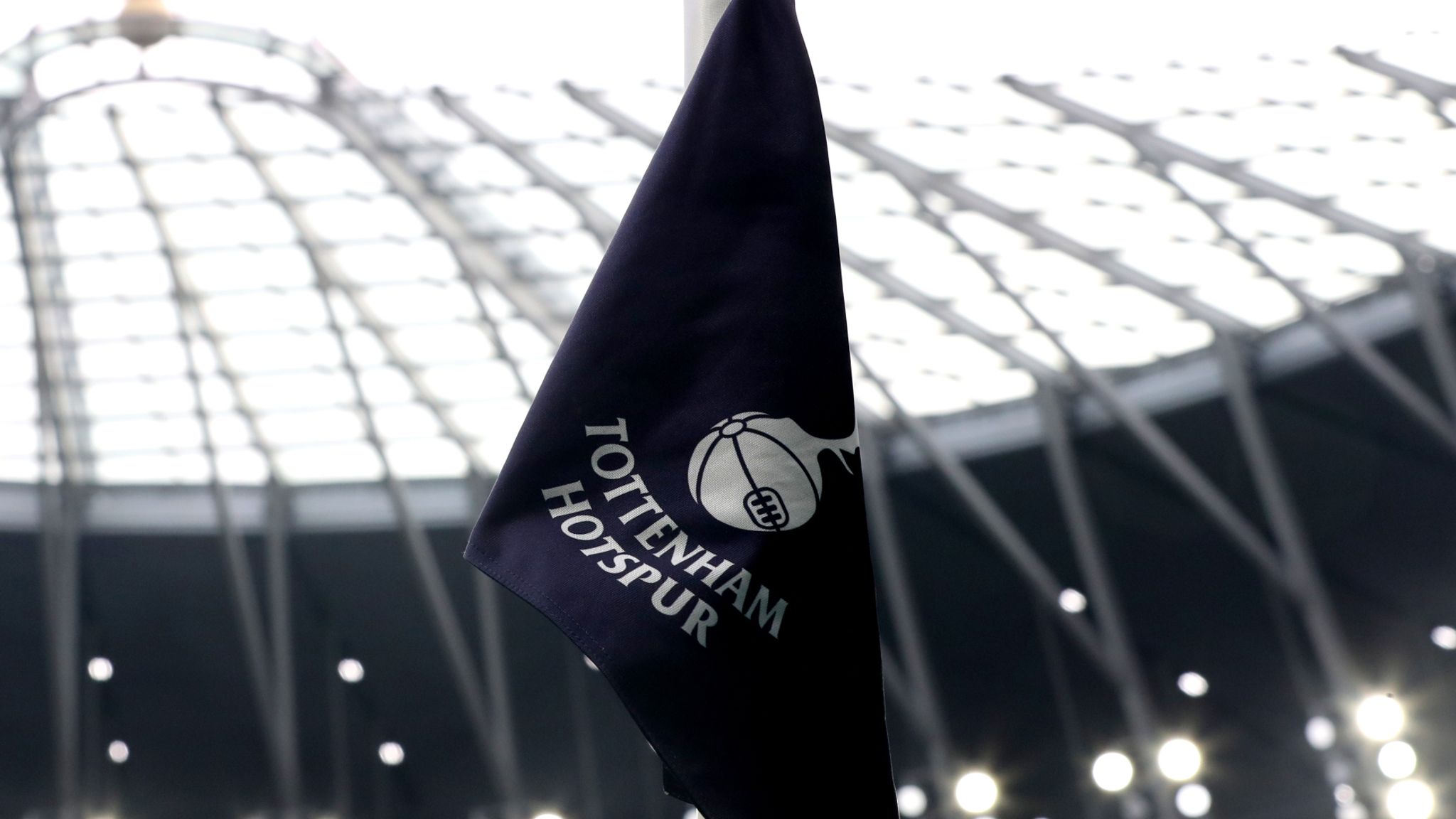 Tottenham Hotspur corner flag...