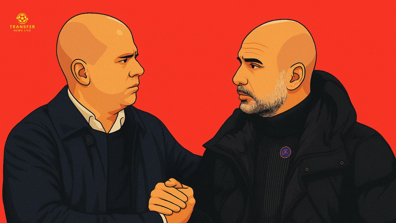 Arne Slot, Pep Guardiola