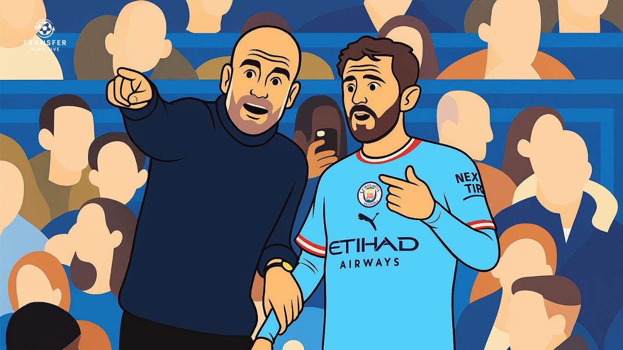 Pep Guardiola, Bernardo Silva