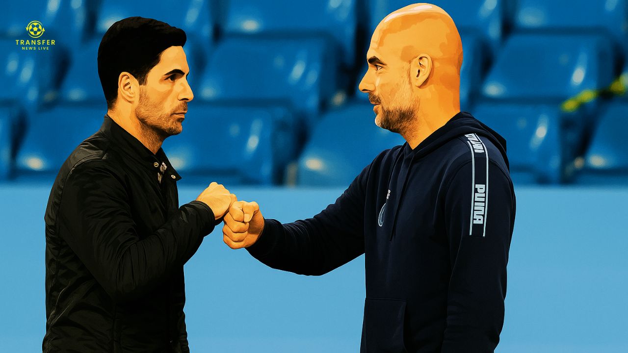 Pep Guardiola, Mikel Arteta