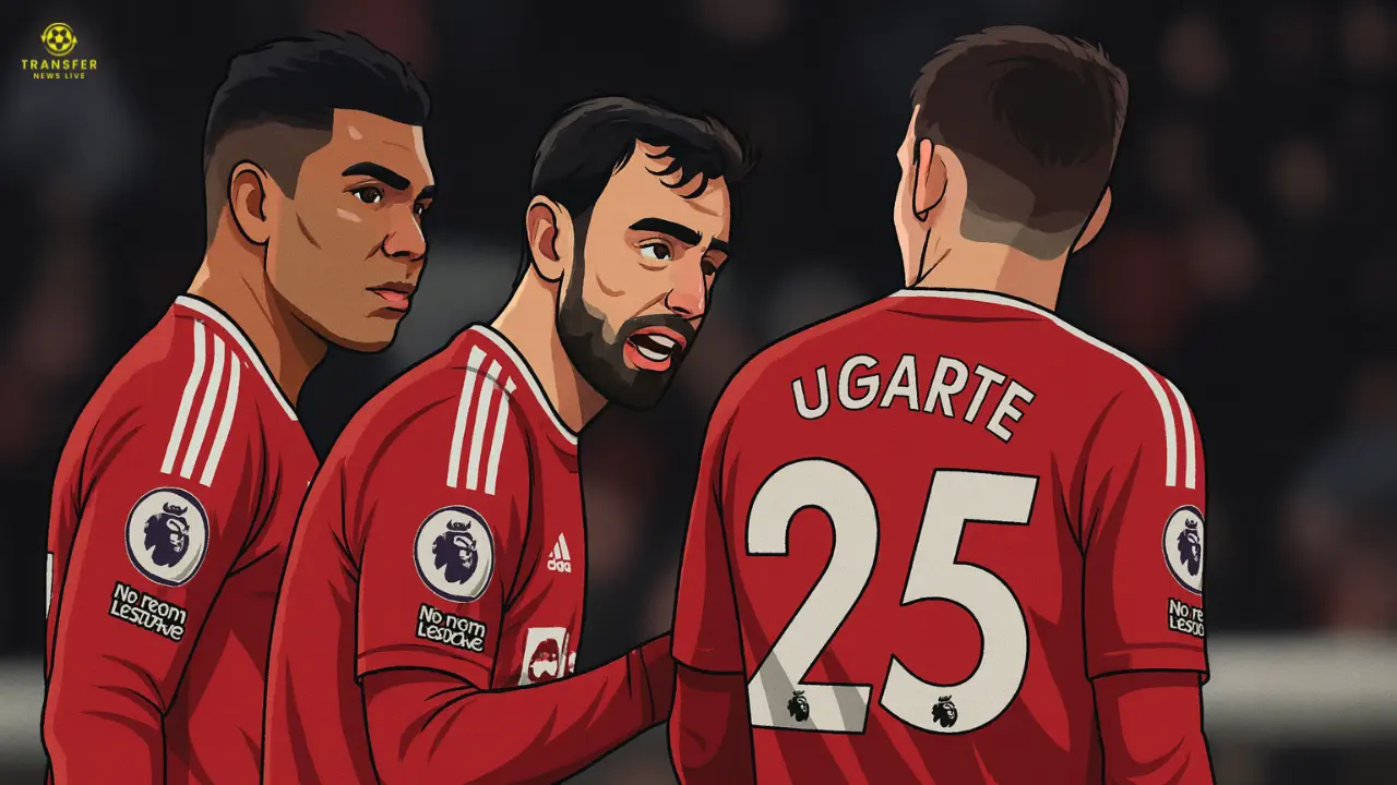 Casemiro, Bruno Fernandes, Manuel Ugarte