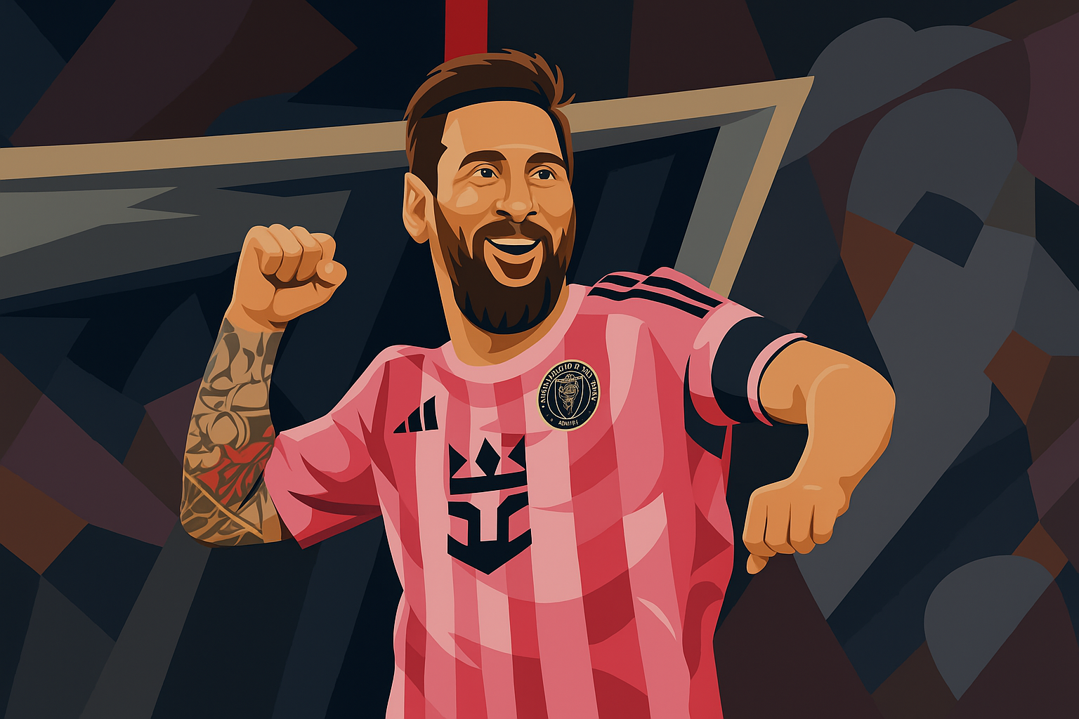 A picture of Inter Miami's Lionel Messi.