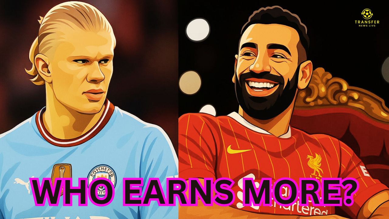 Erling Haaland, Mohamed Salah