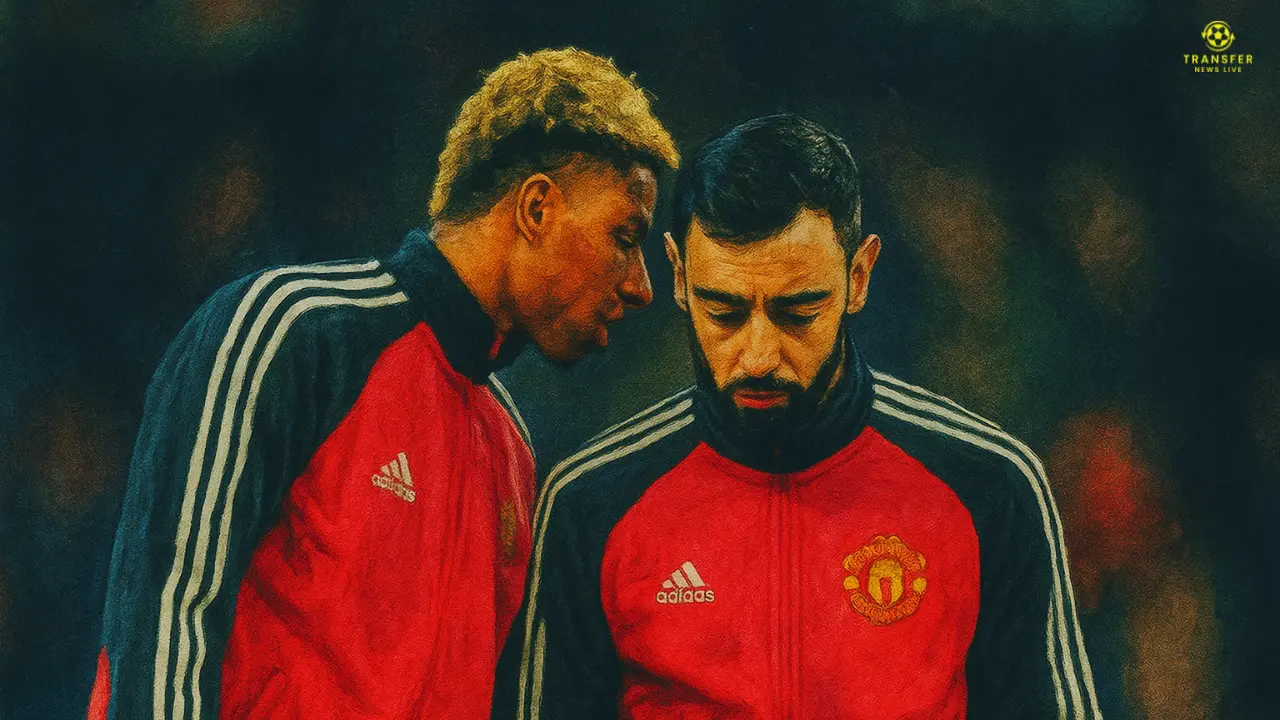 Marcus Rashford, Bruno Fernandes