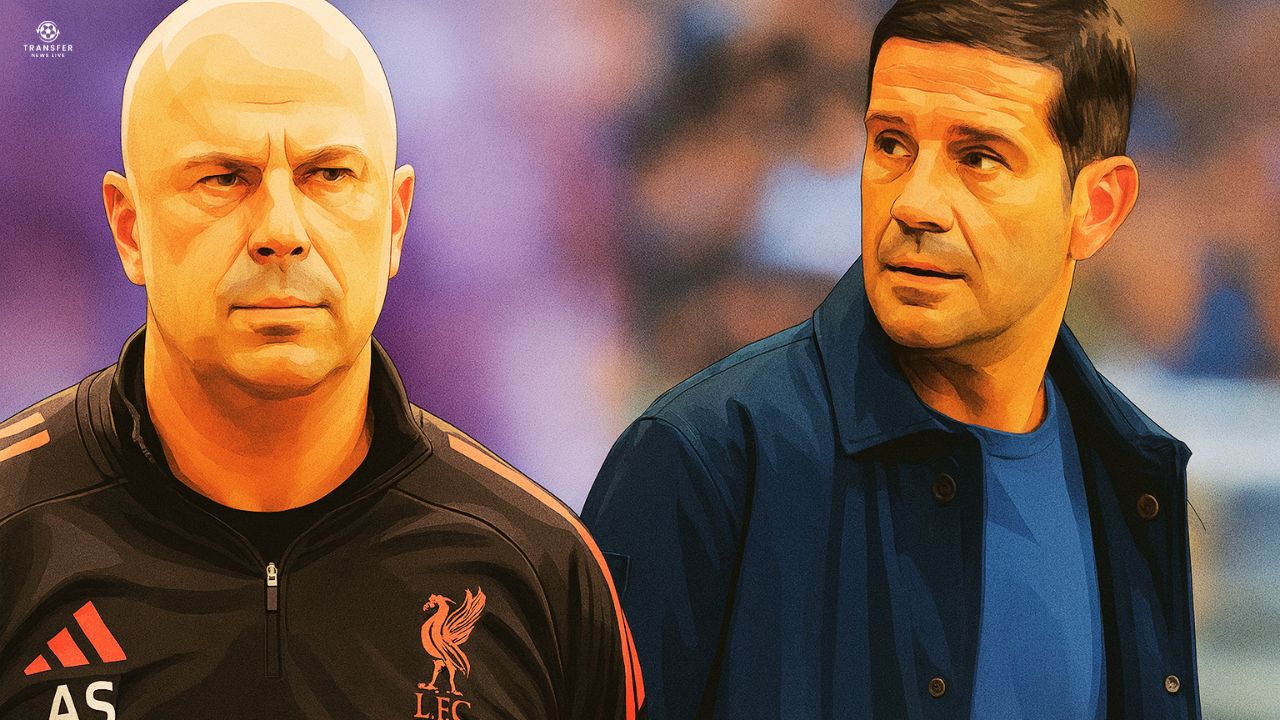 Vectorized image of Cristian Chivu and Arne Slot