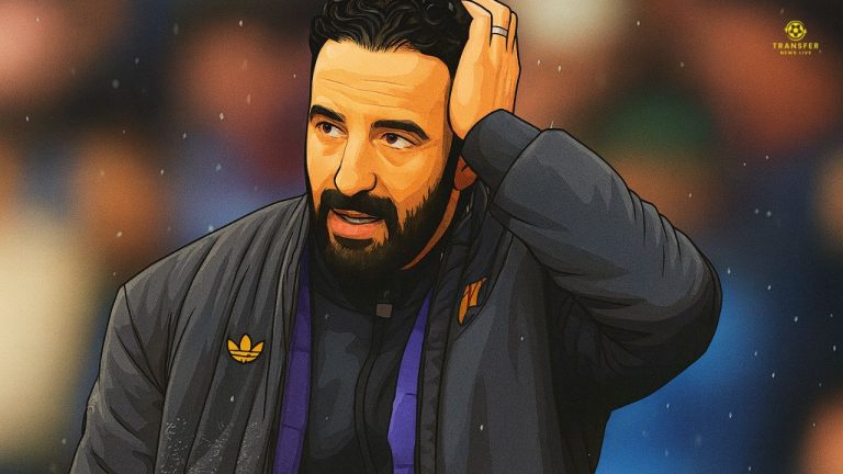 Vectorized image of Ruben Amorim