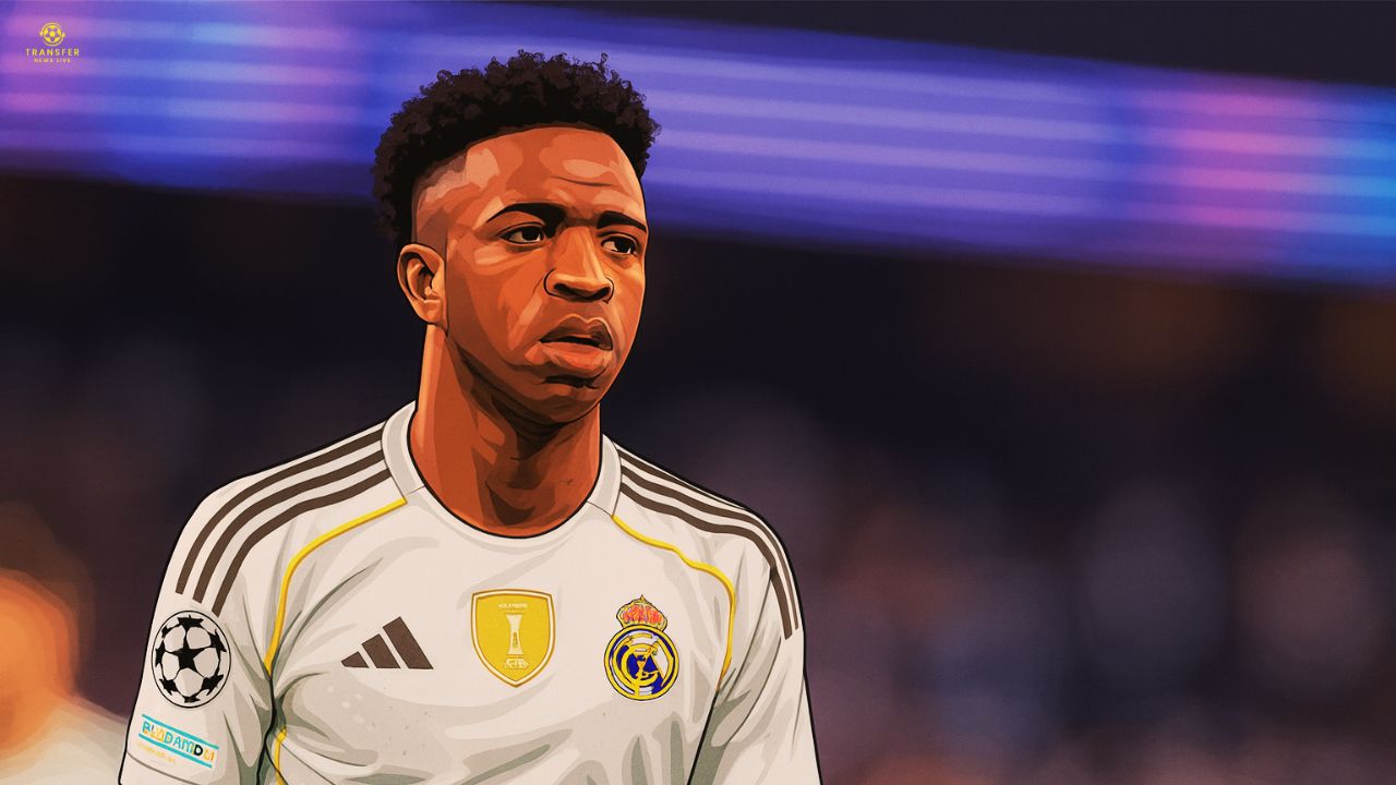 Vectorized image of Vinicius Junior