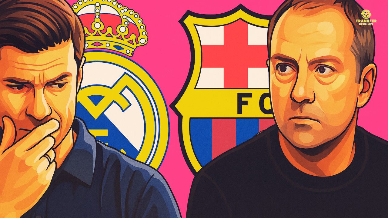 Vectorized image of Xabi Alonso and Hansi Flick