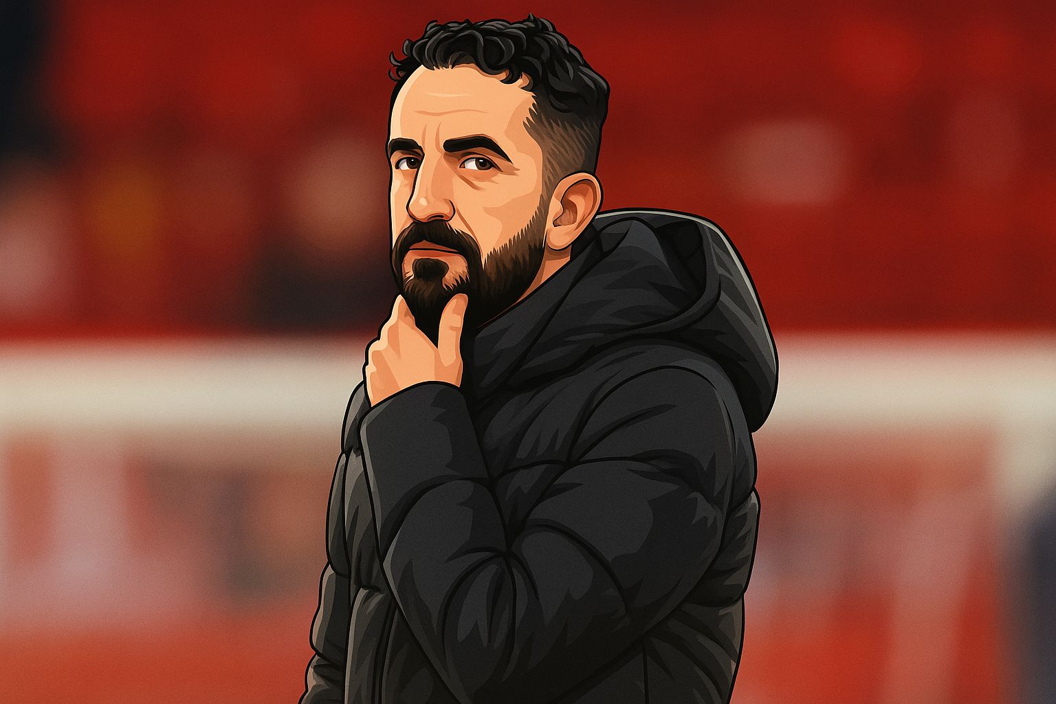 Manchester United manager Ruben Amorim