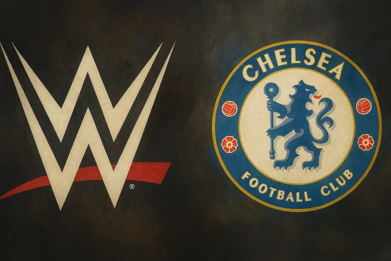WWE and Chelsea logo