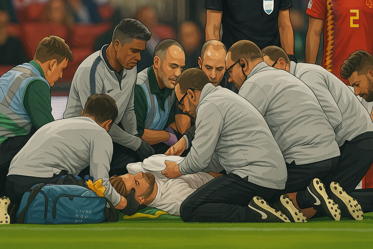 ITV refuse to show horrible injury