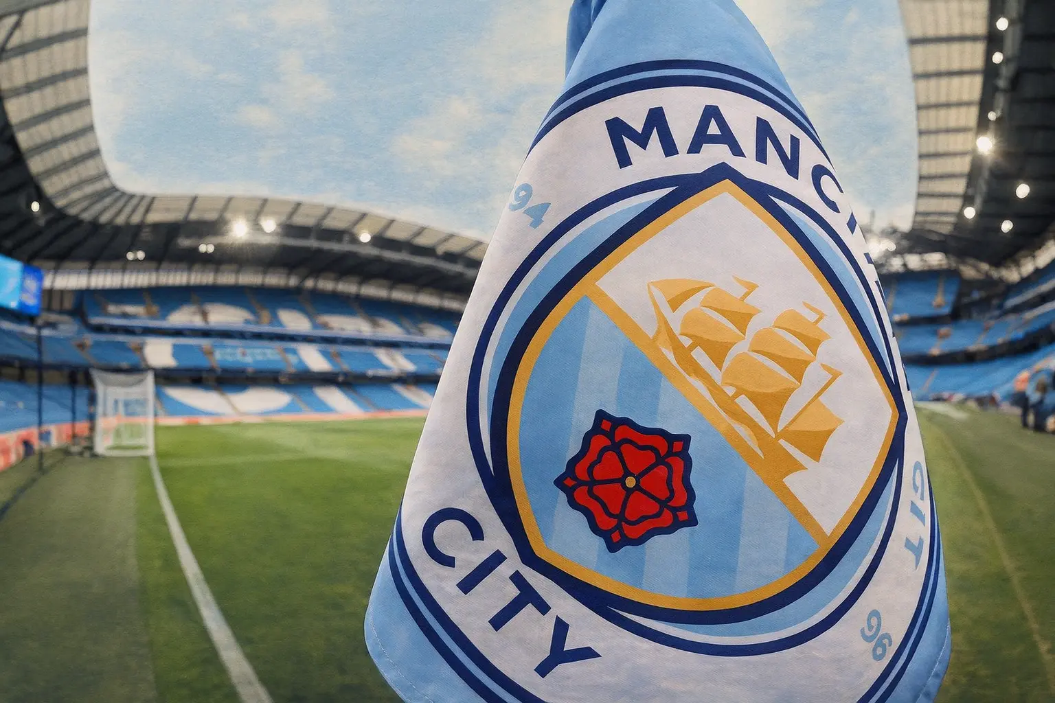 Manchester City flag
