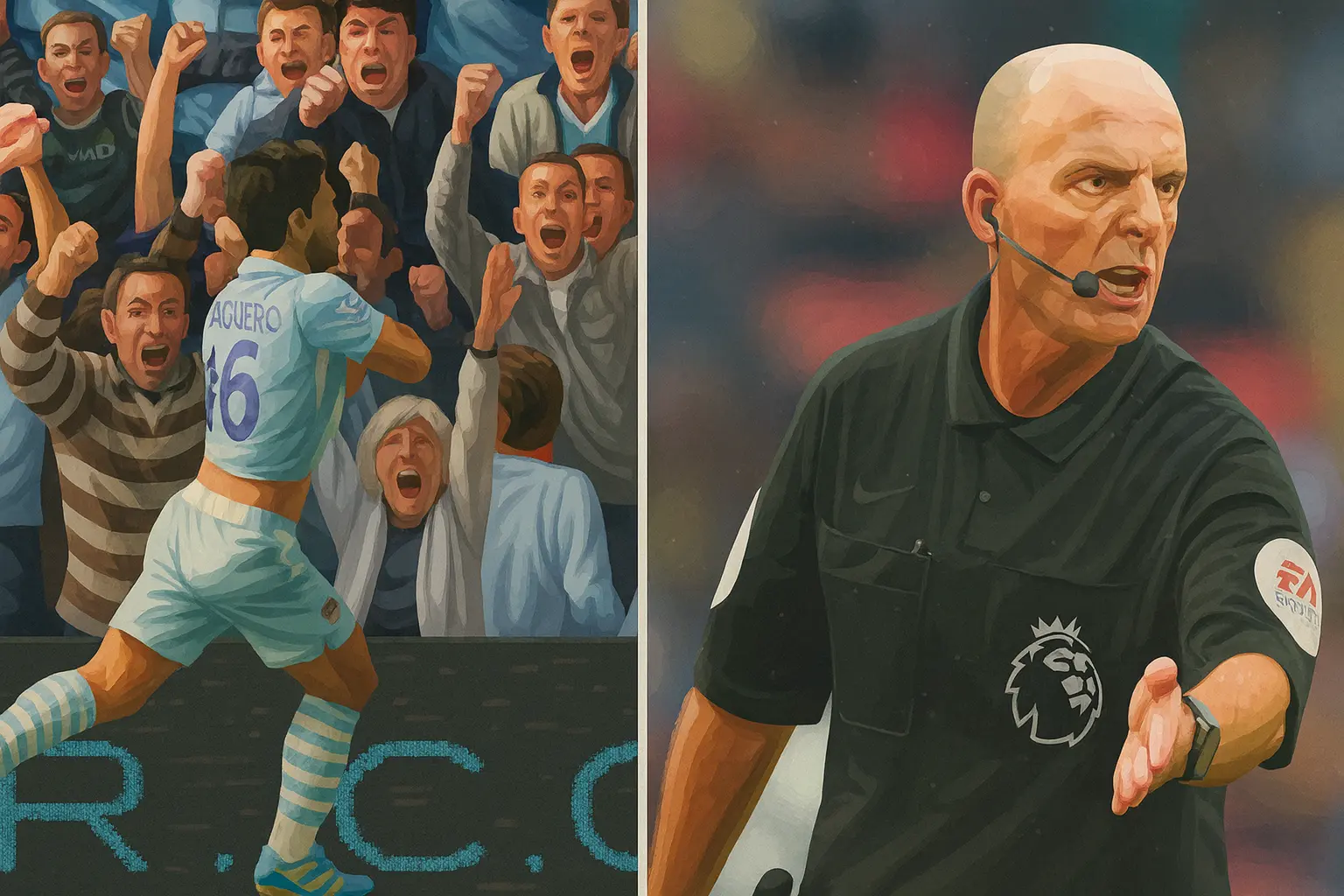 Former referee Mike Dean makes stunning claim about Manchester City’s 2012 title win