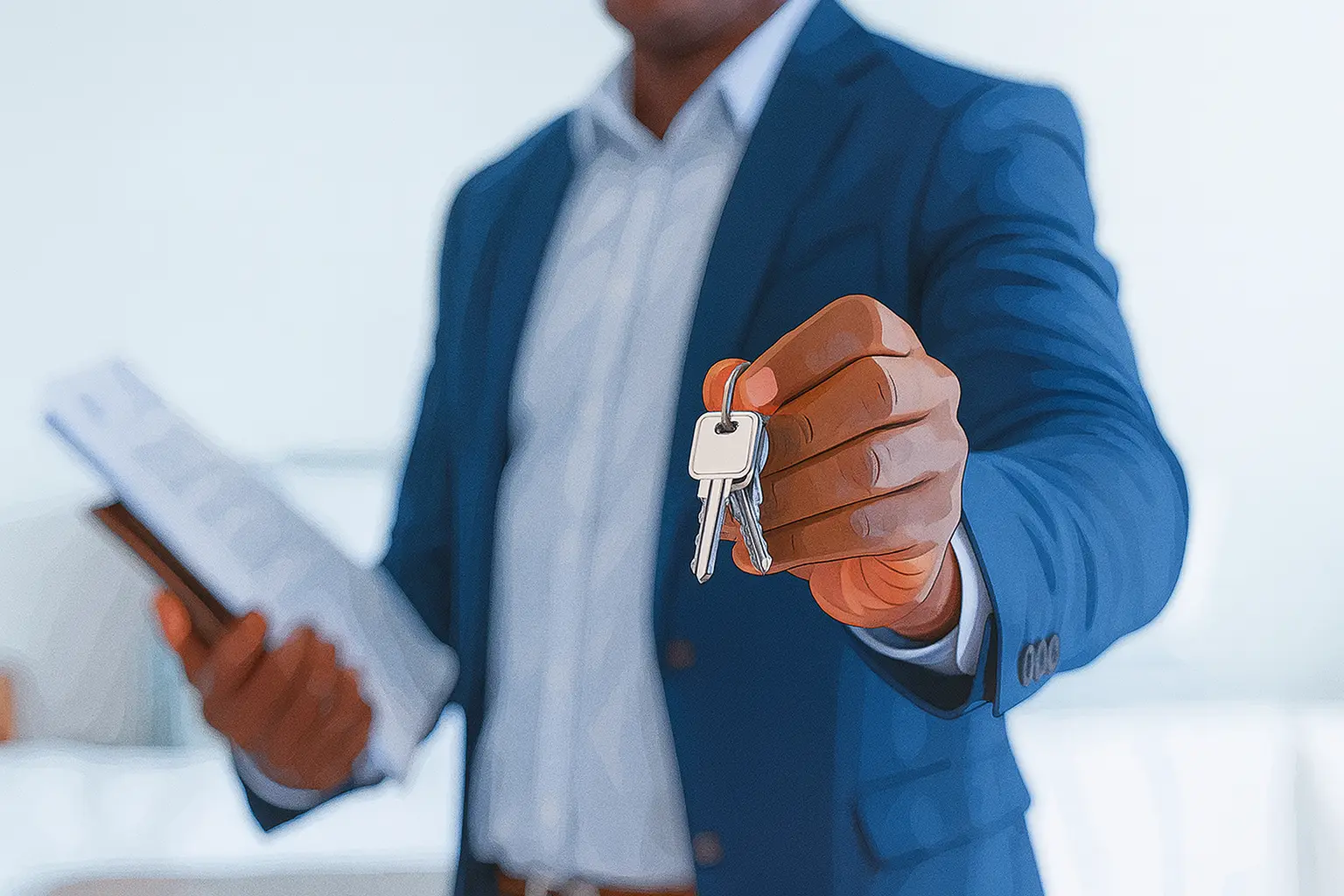 Former Premier League winner now works as estate agent