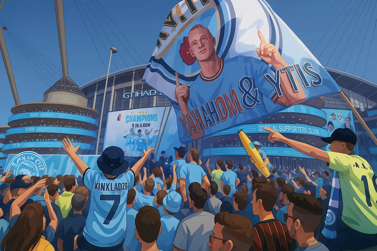 Etihad Stadium front view