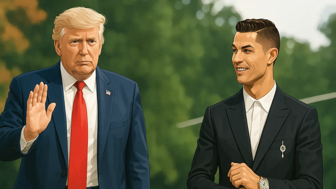 Donald Trump, Cristiano Ronaldo